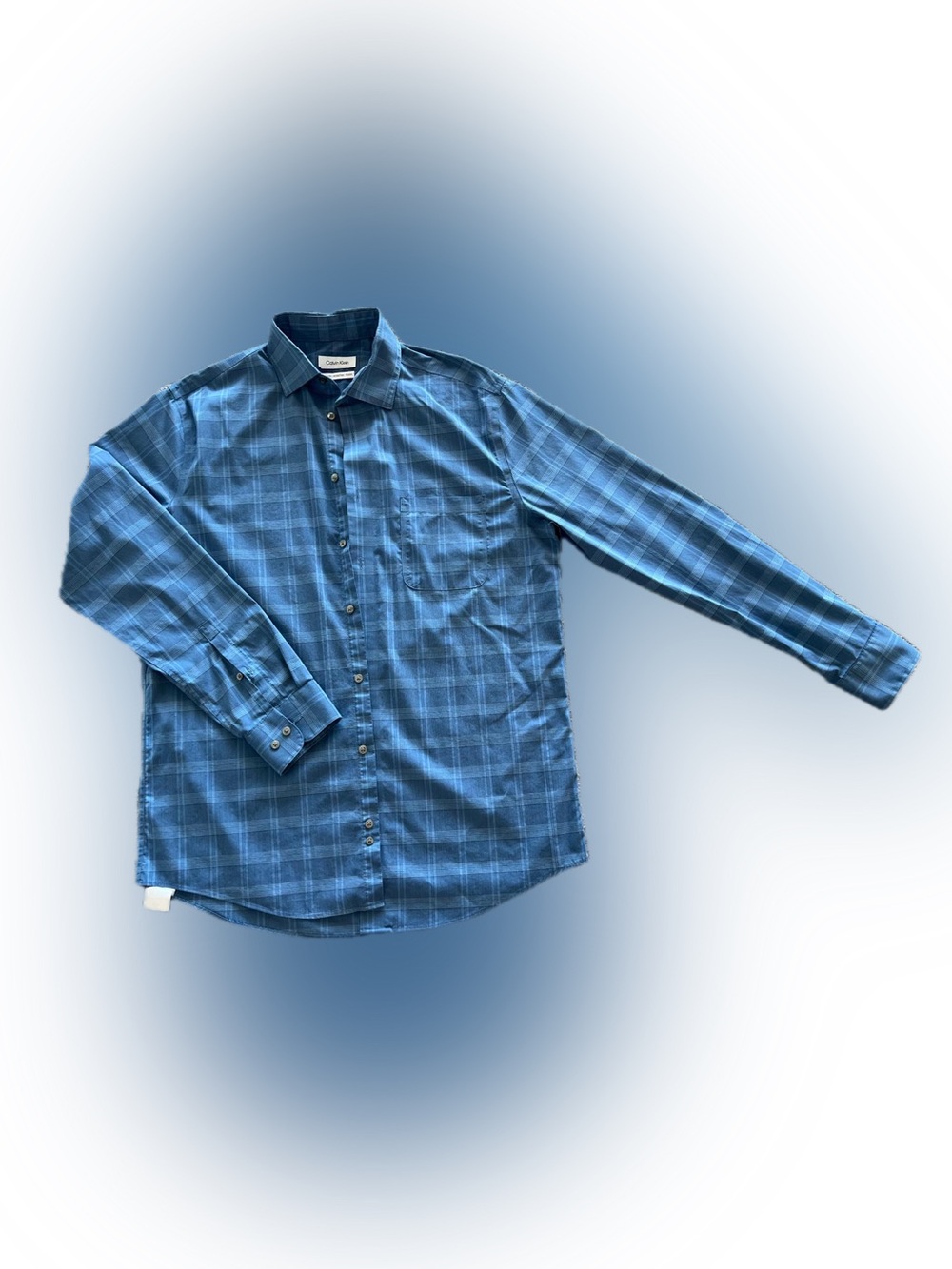 Dress shirt Calvin Klein Blue
